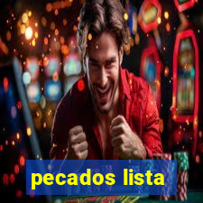 pecados lista